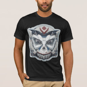 T-shirt Cyber Oni : Le Masque Démon Méca