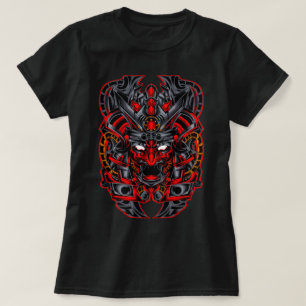 T-shirt Cyber Oni Masque Samurai
