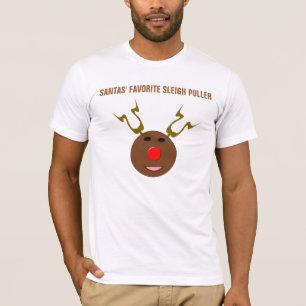 T-shirt Cyber Reindeer de Noël personnalisé T chemise