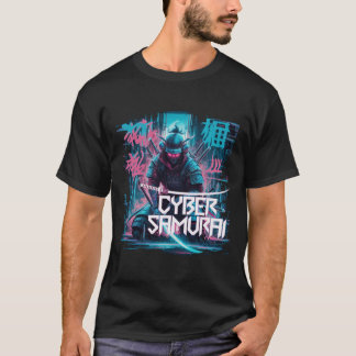 T-shirt cyber samouraï