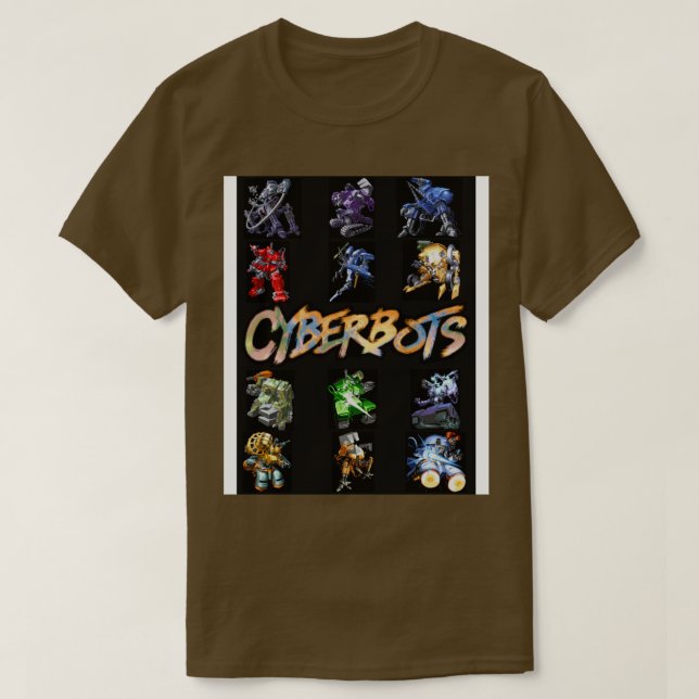 T-shirt Cyberbots (Design devant)