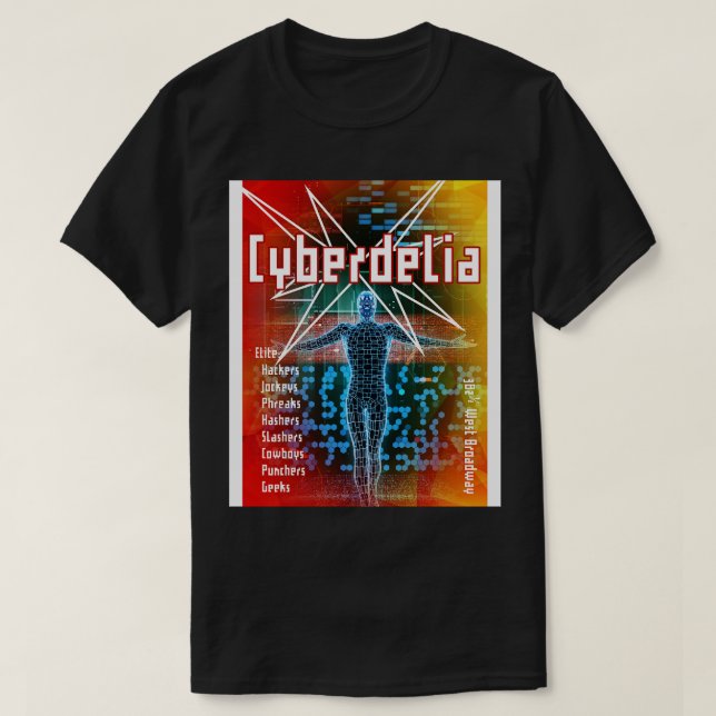 T-shirt Cyberdelie (Design devant)