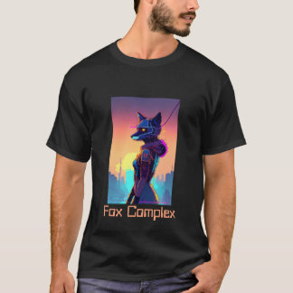 T-Shirt Cyberpunk Fox 2