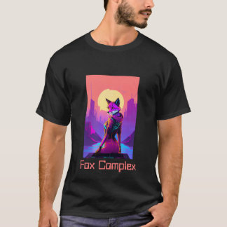 T-Shirt CyberPunk Renard