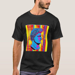 T-shirt Cyberpunk Roman Fun Pop Image Cool Retro Style De