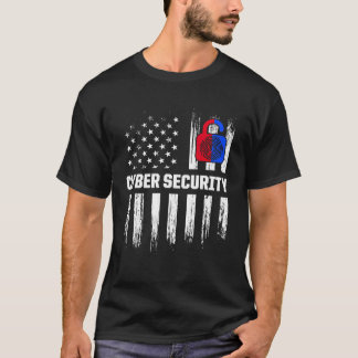 T-shirt Cybersécurité IT Analyst Certified Tech Security