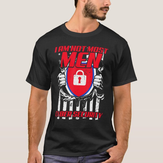 T-shirt Cybersécurité IT Analyst Certified Tech Security 1 (Devant)