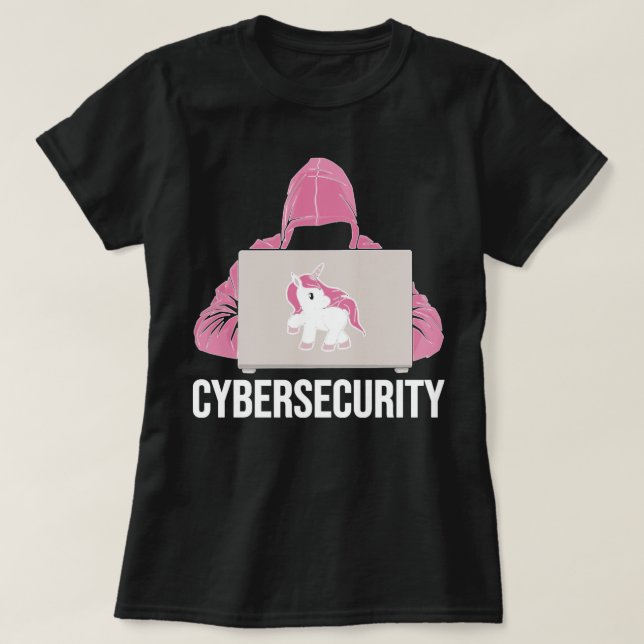 T-shirt Cybersécurité pour pirate certifié éthique (Design devant)