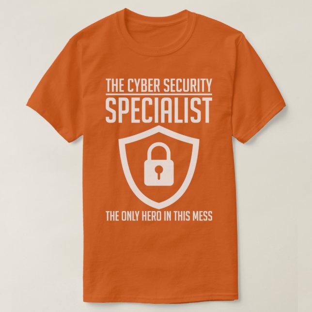 T-shirt Cybersécurité Sécurité informatique Cybersécurité (Design devant)