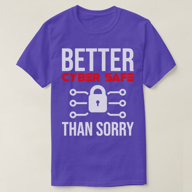 T-shirt Cybersécurité Sécurité informatique Cybersécurité  (Design devant)