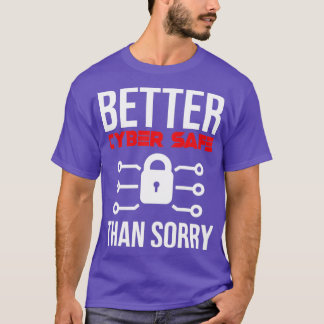 T-shirt Cybersécurité Sécurité informatique Cybersécurité