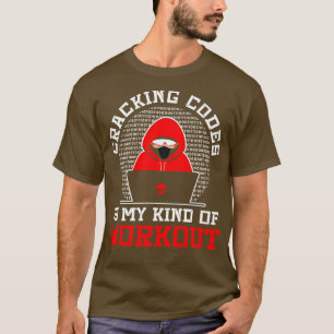 T-shirt Cybersecurity Professional Hacker Cracks Codes C