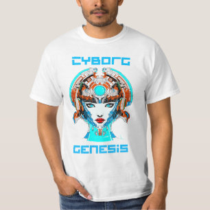 T-shirt Cyborg Genesis : L'Éveil