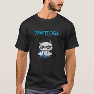 T-shirt Cycle de diabète chez le chat