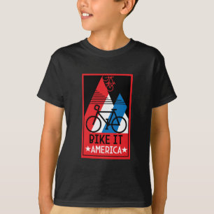 T-shirt Cyclisme Amérique