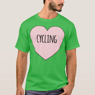 T-shirt Cyclisme Amour I Love Cycling Pride