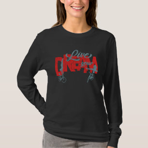 T-shirt Cyclisme artistique Vivez votre rêve