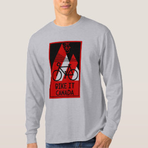 T-shirt Cyclisme Canada