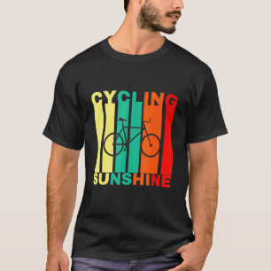 T-shirt Cyclisme Et Soleil Heureux Cyclisme Tenue D'été B