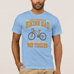 T-shirt Cyclisme Papa VTT Anniversaire
