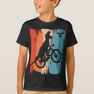 T-shirt Cyclisme T-rex Dinosaure VTT Dino Riding