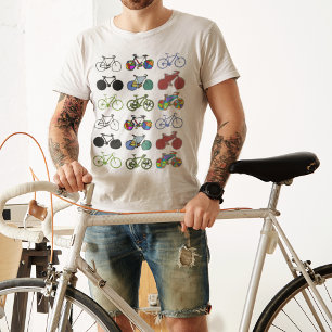 T-shirt Cyclisme :) Vélo I Couleur Vélos groupés