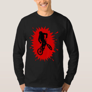 T-shirt Cycliste de vélo de sport BMX cool VTT Descente
