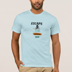 T-shirt cycliste "Echap the Ordinary Ride" - Biker