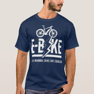 T-shirt Cycliste électrique vélo vélo vélo vélo vélo vélo 