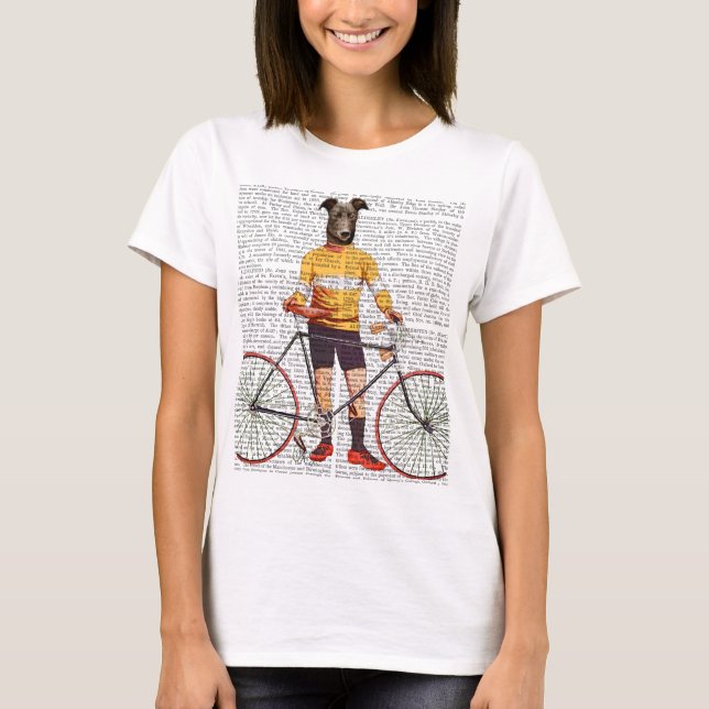 T-shirt Cycliste Greyhound (Devant)