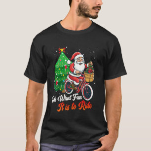 T-shirt Cycliste OH QUELLE JOIE C'EST DE MARCHER À Vélo Dr