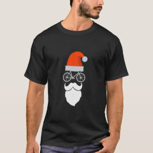 T-shirt Cycliste Père Noël Cycliste Amateurs De Vélos Gi