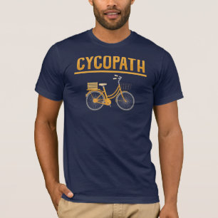 T-shirt Cycliste Pun Cycopath Cadeau pour les amateurs de 