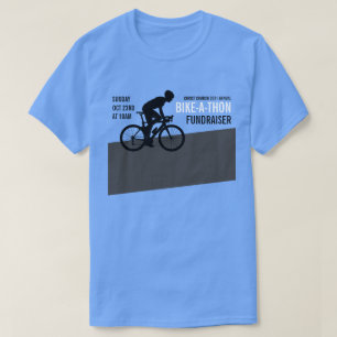 T-shirt Cycliste Silhouette, Charity Bike-a-Thon Event