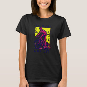 T-shirt Cycliste Vélo De Route Dit Gras Brûlé Pas Huile