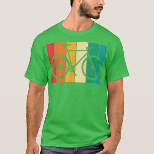 T-shirt Cycliste Vélo Lover Road Vélo Rétro