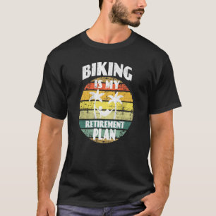 T-shirt Cyclistes Vélo est mon régime de retraite Stylos d