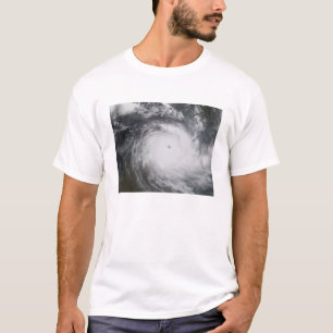 T-shirt Cyclone Monica dans l'océan de South Pacific