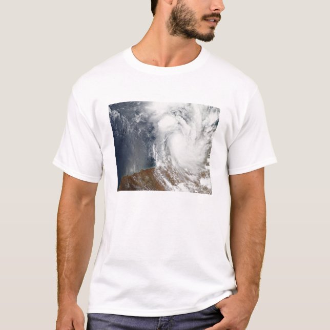 T-shirt Cyclone tropical Laurence (Devant)