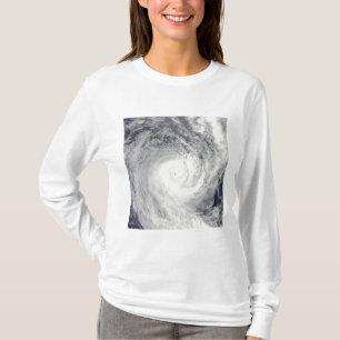 T-shirt Cyclone tropical Oli outre de la côte du Tahiti