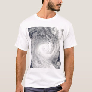 T-shirt Cyclone tropical Oli outre de la côte du Tahiti