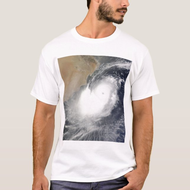 T-shirt Cyclone tropical Phet dans la mer d'Oman (Devant)
