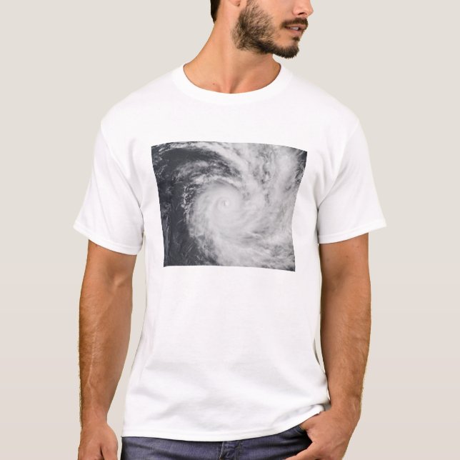 T-shirt Cyclone Zoe dans l'océan Pacifique Sud (Devant)