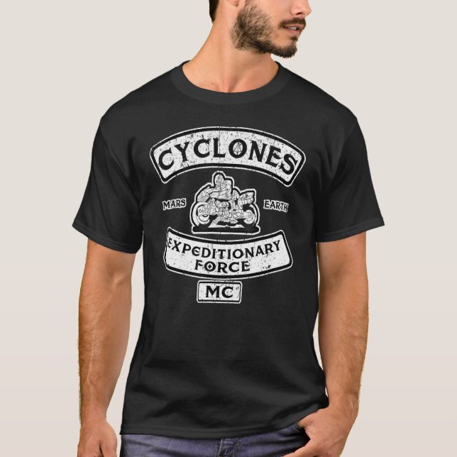 T-shirt Cyclones vintages MC (Devant)