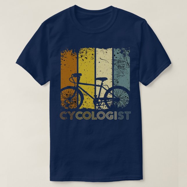 T-shirt Cycologiste, Cycologie, Cyclisme, Sports (Design devant)