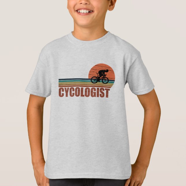 T-shirt Cycologiste drôle dire vélo (Devant)