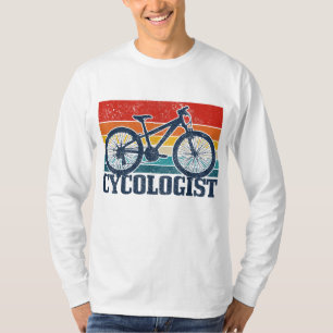 T-shirt Cycologiste vintage VTT VTT VTT VTT Vélo MTB Drôle
