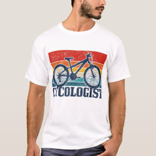 T-shirt Cycologiste vintage VTT VTT VTT VTT Vélo MTB Drôle