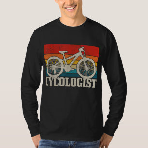 T-shirt Cycologiste VTT VTT Vintage Vélo drôle