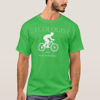 T-shirt Cycologue PHD 1